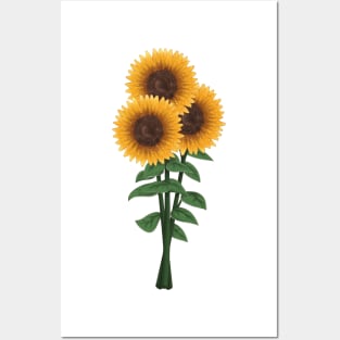 Sun Flower Posters and Art